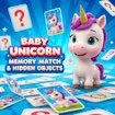 Baby Unicorn Memory Match & Hidden Objects