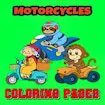 Motorcycle Coloring Pages
