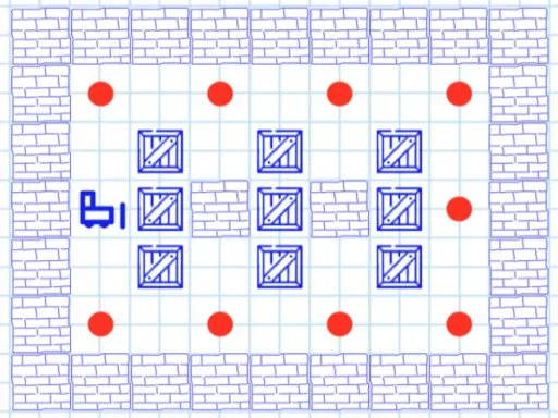 Move Boxes (Sokoban)