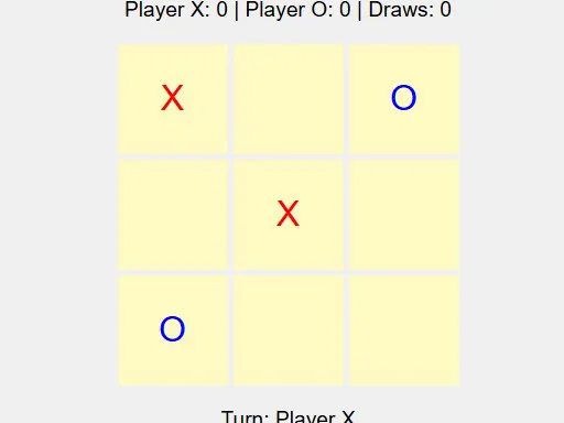 tic tac toe html